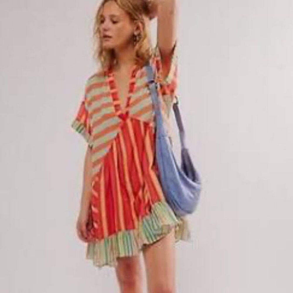 Free People Printed Agnes Dress